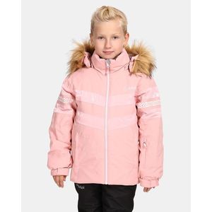 Dívčí lyžařská bunda Kilpi DALILA-JG Světle růžová obraz