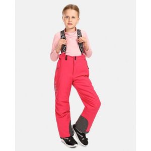 Dětské lyžařské kalhoty Kilpi MIMAS-J Růžová obraz