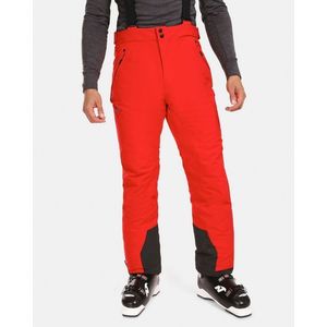 Červené pánské lyžařské kalhoty Kilpi METHONE obraz