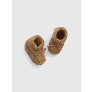 GAP Baby boty s kožíškem CashSoft - Kluci obraz
