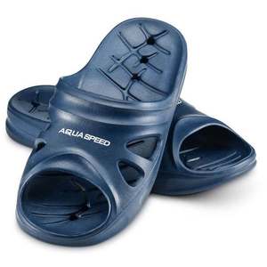 AQUA SPEED Unisex boty do bazénu Florida námořnická modrá vzor 10 obraz