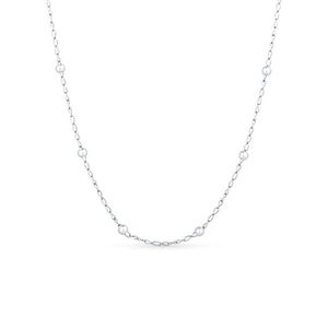 Dámský náhrdelník ve stříbrné barvě VUCH Kruwen Silver obraz