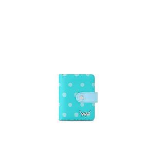 Tyrkysová dámská puntíkovaná peněženka VUCH Letty Turquoise obraz