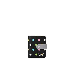 Černá dámská puntíkovaná peněženka VUCH Letty Black obraz