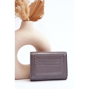 Dámská peněženka vyrobená z ekokůže šedé Joanela obraz