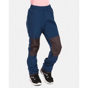 Dětské softshellové kalhoty Kilpi RIZO-J Tmavě modrá obraz