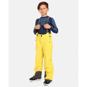 Dětské lyžařské kalhoty Kilpi MIMAS-J Žlutá obraz