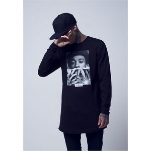 Pánské tričko Wiz Khalifa Half Face - černé obraz