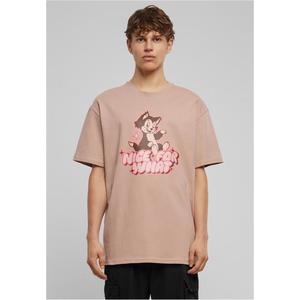 Pánské tričko Nice for what Heavy Oversize Tee- růžové obraz