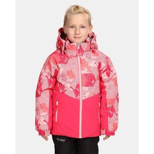 Tmavě růžová holčičí lyžařská bunda Kilpi Samara-JG obraz