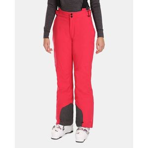 Dámské lyžařské kalhoty Kilpi ELARE-W Růžová obraz