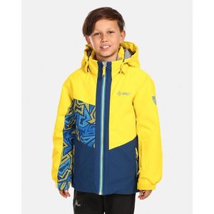 Chlapecká lyžařská bunda Kilpi ATENI-JB Žlutá obraz