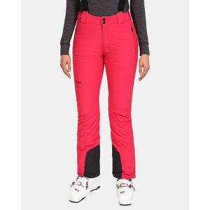 Tmavě růžové dámské lyžařské kalhoty KILPI EURINA obraz