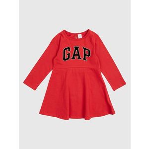 Červené holčičí šaty s logem GAP obraz