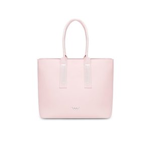 Světle růžová dámská kabelka s kosmetickou taštičkou VUCH Gabi Casual Pink obraz