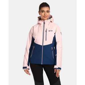 Modro-růžová dámská lyžařská bunda Kilpi Flip obraz