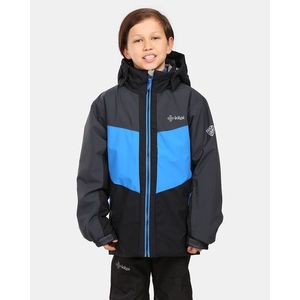 Chlapecká lyžařská bunda Kilpi ATENI-JB Tmavě šedá obraz