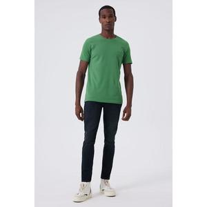 Pánské tričko Lee Cooper Twingos 6 Pique s kulatým výstřihem, zelené obraz