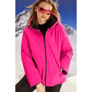 Trendyol Winter Essentials/Ski Collection Pink Hooded Waterproof Down Jacket obraz