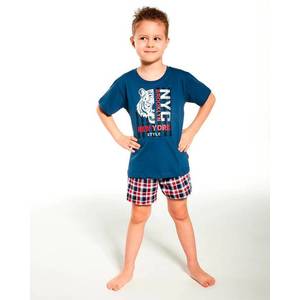 Pyjamas Cornette Kids Boy 281/108 Tiger 98-128 jeans 059 obraz