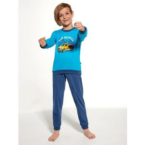 Pyjamas Cornette Kids Boy 477/130 Car Service 86-128 turquoise obraz