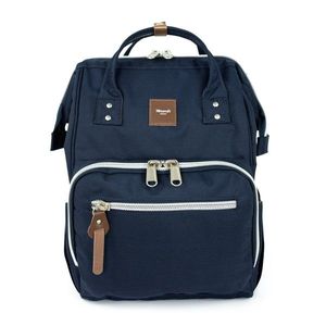 Himawari Unisex's Backpack tr23098-4 Navy Blue obraz