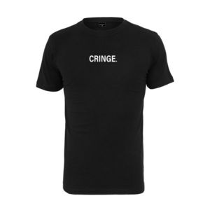 Pánské tričko Cringe - černé obraz