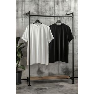 Trendyol Plus Size T-Shirt 2-Pack Comfortable 100% Cotton Regular/Regular Fit T-Shirt obraz