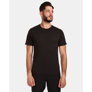 Černé pánské spotovní basic tričko Kilpi SLOPER obraz