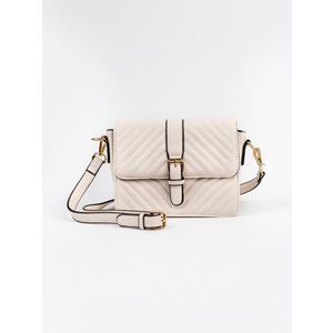 Shelvt Light beige quilted small handbag obraz