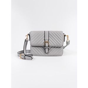 Shelvt Grey quilted small handbag obraz