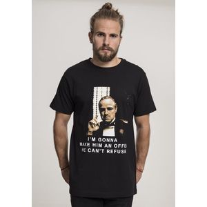 Černé tričko Godfather Refuse Tee obraz