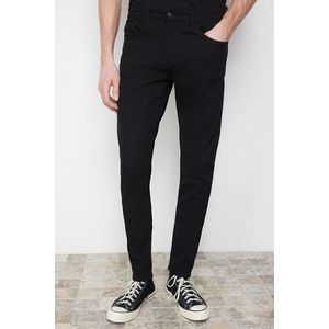 Trendyol černé úzké džínové kalhoty obraz