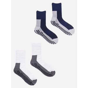 Yoclub Unisex's Half-Terry Socks With ABS 2-Pack SKA-0131U-AA0A-002 obraz