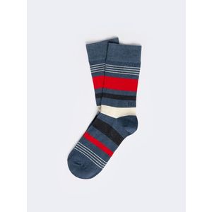 Big Star Man's Knee Socks Socks 211009 Navy 401 obraz