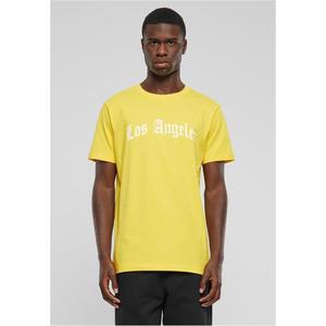 Pánské tričko Los Angeles - žluté obraz