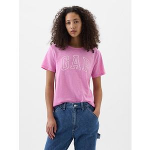 Růžové dámské tričko GAP obraz