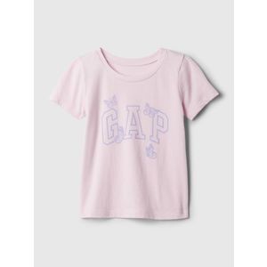 Světle růžové holčičí tričko GAP obraz