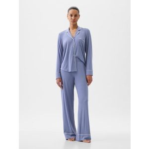Modré dámské pyžamové kalhoty GAP obraz