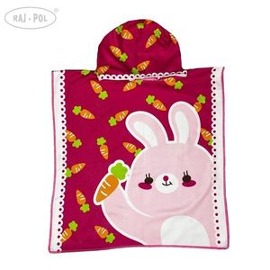 Raj-Pol Unisex's Towel Beach Poncho Bunny obraz