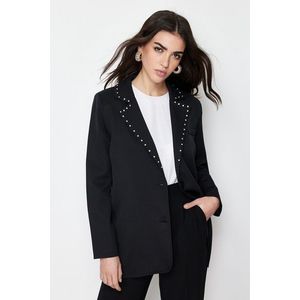 Trendyol Black Detailed jacket obraz