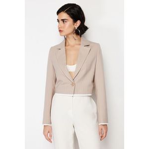 Trendyol Stone Premium Woven Blazer Jacket obraz