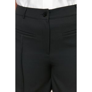 Trendyol Curve Black Mini Woven Shorts obraz