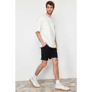 Trendyol Black Regular/Normal Fit Basic Shorts obraz