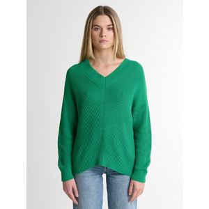Big Star Woman's V-neck_sweater Sweater 161030 Wool-301 obraz