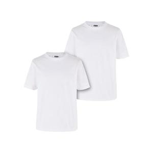 Chlapecké organické základní tričko - 2ks - bílá+bílá obraz