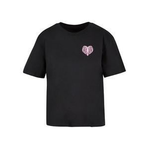 Dámské tričko Heart Cage - černé obraz
