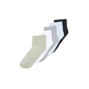 Trendyol 5-Pack Multi Color Cotton Summer Booties-Short-Above Ankle Socks obraz
