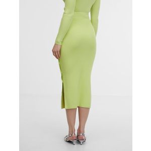 Orsay Světle zelená dámská svetrová midi sukně - Dámské obraz