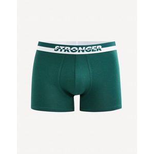 Tmavě zelené pánské boxerky Celio Gibostrong obraz